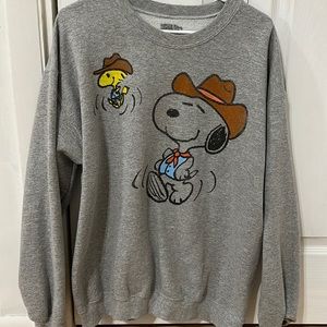 cowboy snoopy sweatshirt